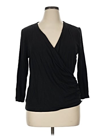 Ann Taylor Factory 3/4 Sleeve Top (view 1)