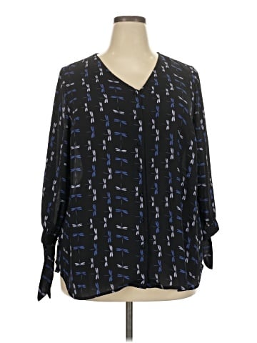 41Hawthorn 3/4 Sleeve Blouse (view 1)