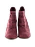 Diba Burgundy Ankle Boots Size 11 - photo 2