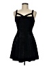 Forever 21 Solid Black Cocktail Dress Size M - photo 1