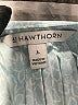 41Hawthorn 100% Polyester Blue Teal Sleeveless Blouse Size L - photo 7