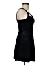 Forever 21 Solid Black Cocktail Dress Size M - photo 4