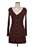 Pull&Bear Brown Casual Dress Size M - photo 1