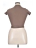 SKIMS Brown Short Sleeve Turtleneck Size S - photo 2