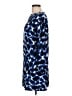 Doncaster Collection Animal Print Blue Casual Dress Size L - photo 5