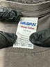 Gildan 100% Cotton Solid Gray Short Sleeve T-Shirt Size 5 - photo 3