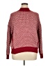 Ann Taylor LOFT Houndstooth Red Pullover Sweater Size XL - photo 1