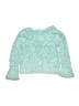 Xhilaration Tweed Teal Pullover Sweater Size 6 - 6X - photo 2