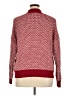 Ann Taylor LOFT Houndstooth Red Pullover Sweater Size XL - photo 2