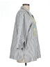 Blair Gray 3/4 Sleeve Button-Down Shirt Size L - photo 4