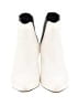 Céline 100% Leather White Leather Ankle Boots Size EU 37 - photo 2
