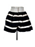 Beulah Style Stripes Silver Casual Skirt Size M - photo 2