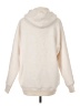 Aerie 100% Polyester Ivory Zip Up Hoodie Size S - photo 2