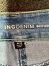 Inc Denim Animal Print Blue Jeans Size 10 - photo 7