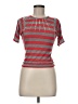 Belle Du Jour Red Short Sleeve Top Size M - photo 1