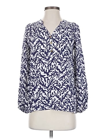 Lilly Pulitzer 3/4 Sleeve Silk Top (view 1)