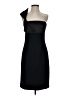 Boutique + 100% Polyester Solid Black Cocktail Dress Size 4 - photo 1