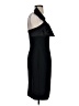 Boutique + 100% Polyester Solid Black Cocktail Dress Size 4 - photo 4