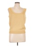 St. John Gold Sweater Vest Size L - photo 1