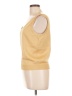 St. John Gold Sweater Vest Size L - photo 5
