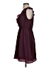 BCBGeneration 100% Polyester Solid Burgundy Cocktail Dress Size S - photo 5