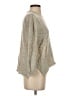 Enza Costa Metallic Gray Pullover Sweater Size S (estimated) - photo 4