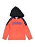 Adidas 100% Polyester Orange Track Jacket Size 5 - photo 1