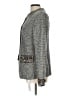 St. John Tweed Gray Blazer Size 12 - photo 5