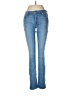 7 For All Mankind Hearts Blue Jeans Size 28 waist - photo 1