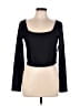 Active by Old Navy Black 3/4 Sleeve T-Shirt Size L - photo 1