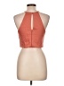 Sequin Hearts 100% Polyester Orange Sleeveless Top Size 11 - photo 2