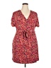 Nine West Print Pink Casual Dress Size XXL - photo 1