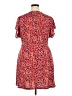 Nine West Print Pink Casual Dress Size XXL - photo 2