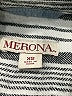 Merona Stripes Gray Long Sleeve Blouse Size XS - photo 7