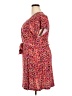 Nine West Print Pink Casual Dress Size XXL - photo 5