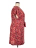 Nine West Print Pink Casual Dress Size XXL - photo 4