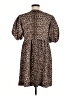 Unbranded Animal Print Brown Casual Dress Size M - photo 2