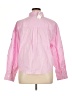 On 34th Hearts Pink Long Sleeve Button-Down Shirt Size XL - photo 2