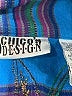Chico's Design Print Blue Jacket Size Lg (2) - photo 6