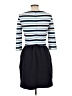 Taylor Stripes Blue Casual Dress Size 10 - photo 2