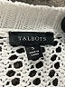 Talbots 100% Cotton Stripes White Pullover Sweater Size S - photo 7