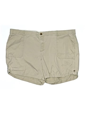 Lane Bryant Khaki Shorts (view 1)