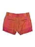 J.Crew 100% Linen Color Block Orange Shorts Size 2 - photo 2