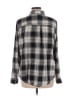 St. John's Bay 100% Cotton Plaid Gray Black Long Sleeve Button-Down Shirt Size XL - photo 2