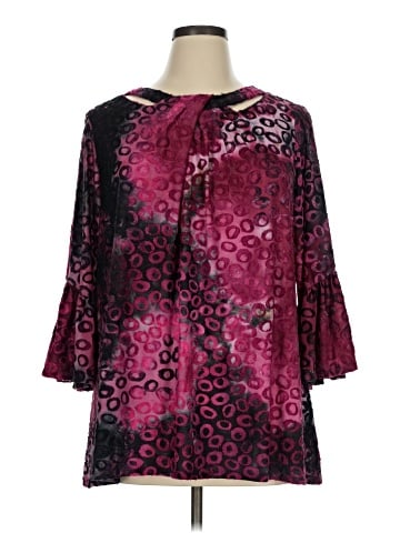 Ruby Rd. 3/4 Sleeve Blouse (view 1)