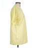 Evolution 100% Cotton Solid Yellow Short Sleeve T-Shirt Size L - photo 4