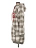 Coca-Cola Checkered-gingham Silver Pullover Sweater Size S - photo 5