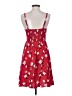 Old Navy 100% Rayon Floral Red Casual Dress Size S - photo 2