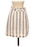 Mine 100% Cotton Stripes Tan Casual Skirt Size S - photo 2