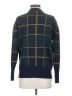 Tahari Plaid Teal Cardigan Size XS - photo 2